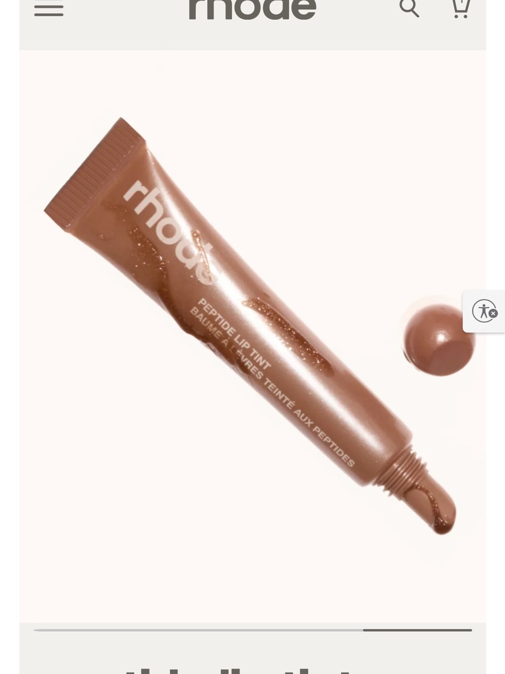 RHODE Peptide Lip Tint – SWEET APPLE